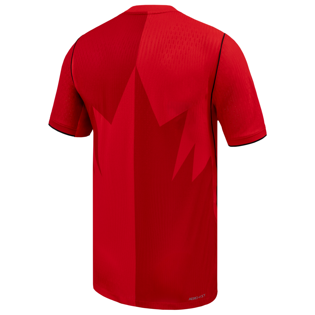 Canada Soccer FIFA Nike Men Red 2026 Home Match Authentic Jersey product image 2, provided for visual reference and product