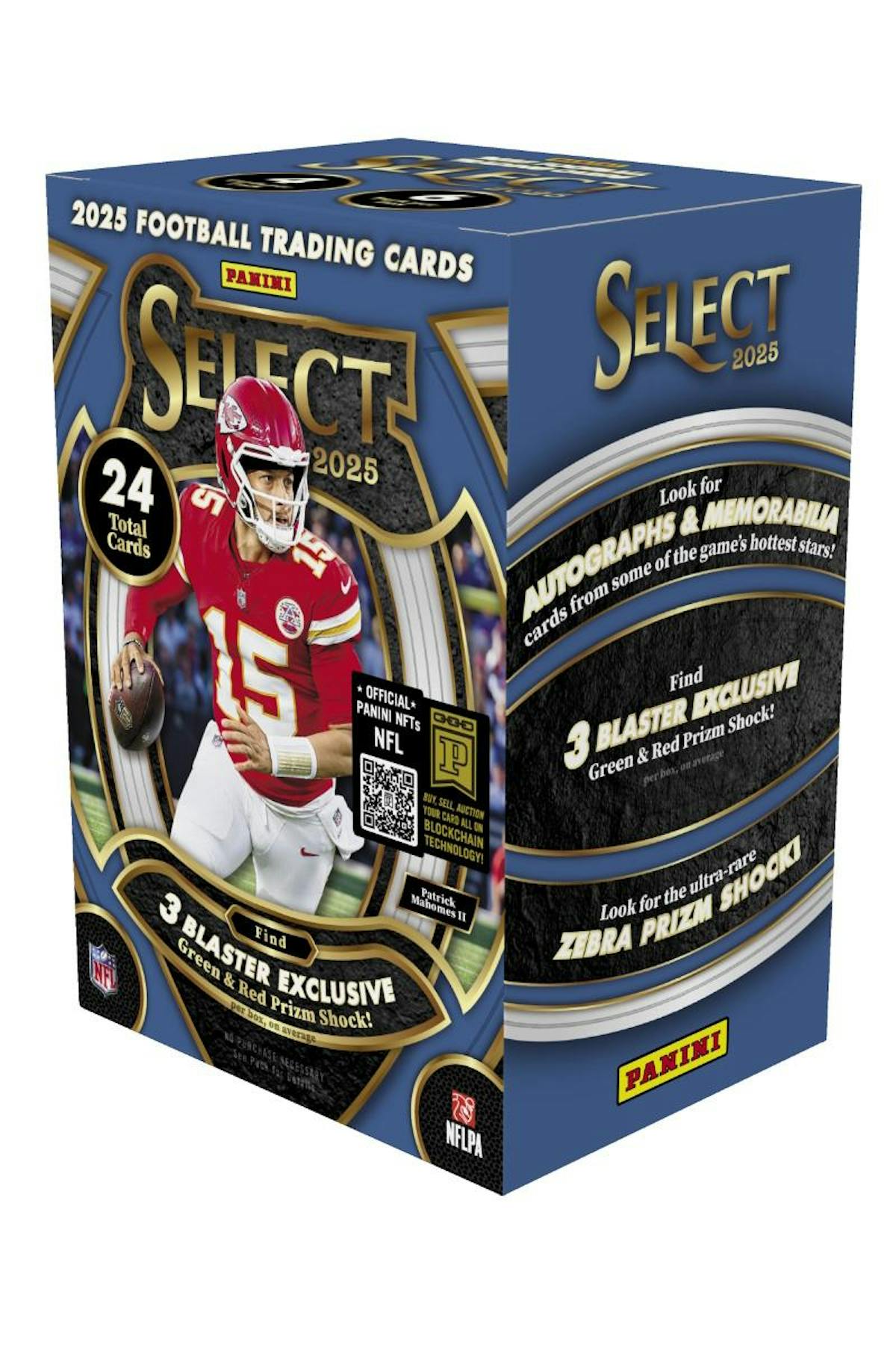 NFL 2025 Panini Select Football Hobby Blaster Box Trading Cards product image 1, provided for visual reference and product