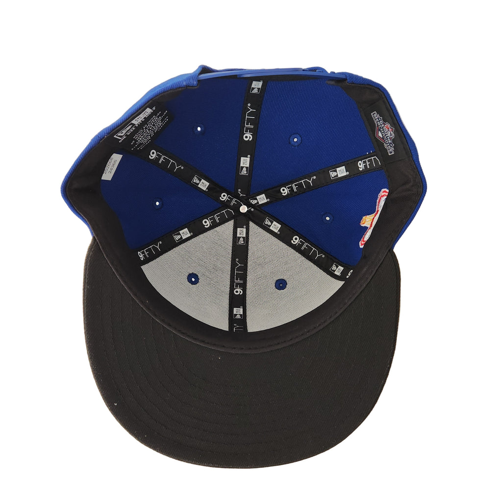 Montreal Royals MiLB New Era Men Royal Blue/Black 9Fifty Snapback product image 5, provided for visual reference and product