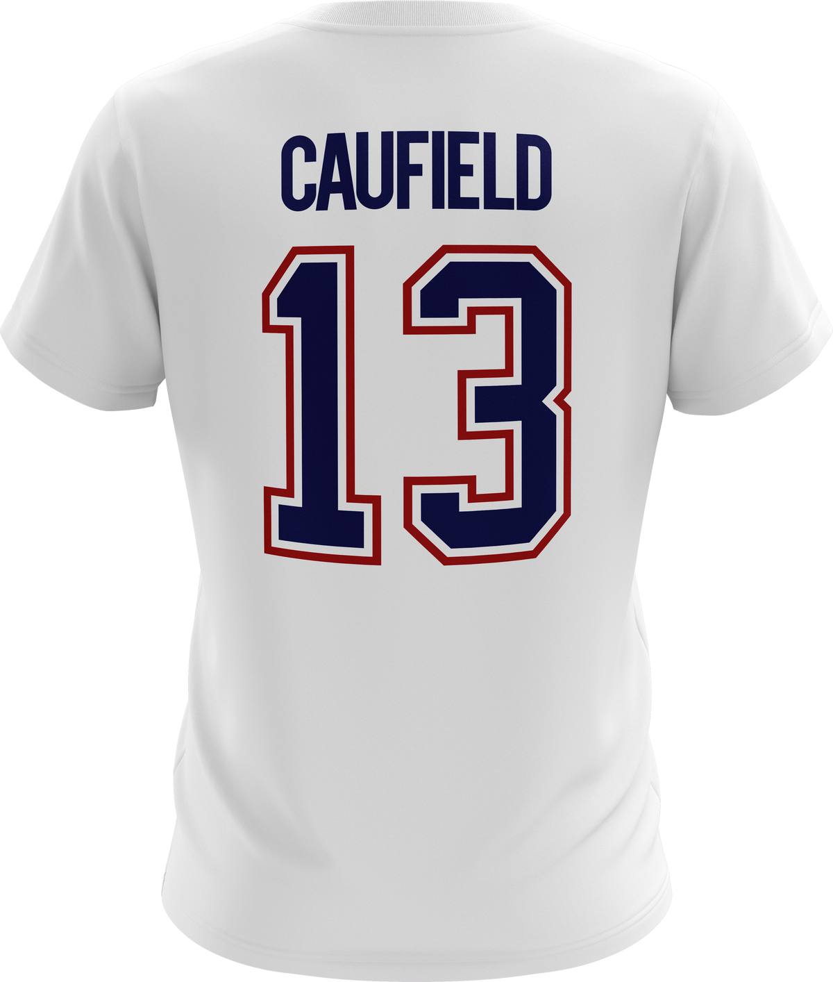 Cole Caufield Montreal Canadiens NHL Mitchell & Ness Men White Milo T-Shirt product image 2, provided for visual reference