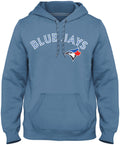 Toronto Blue Jays MLB Bulletin Men Light Blue Twill Home Field Hoodie product image 1, provided for visual reference and