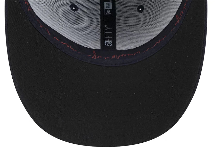 Toronto Blue Jays MLB New Era Men Navy 59Fifty Low Profile 2024 City Connect Fitted Hat product image 3, provided for visual