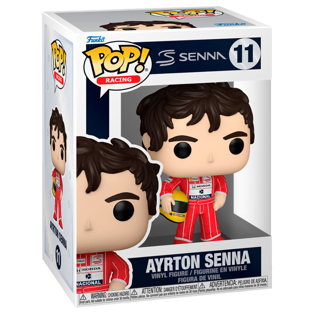 Ayrton Senna McLaren Formula 1 Funko POP Racing Vinyl Figure #11 product image 1, provided for visual reference and product