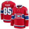 Alexandre Texier Montreal Canadiens NHL Fanatics Branded Men Red Pro-Stitched Premium Jersey product image 1, provided for