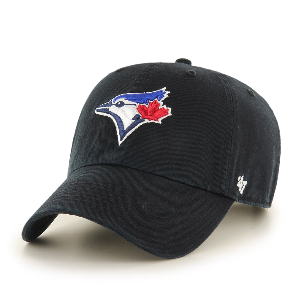 Toronto Blue Jays MLB 47 Brand Men Black Alternate Clean Up Adjustable Hat product image 1, provided for visual reference