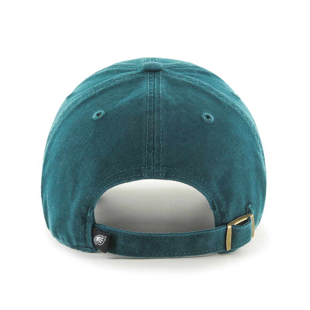 Philadelphia Eagles NFL 47 Brand Men Midnight Green Clean up Adjustable Hat product image 2, provided for visual reference