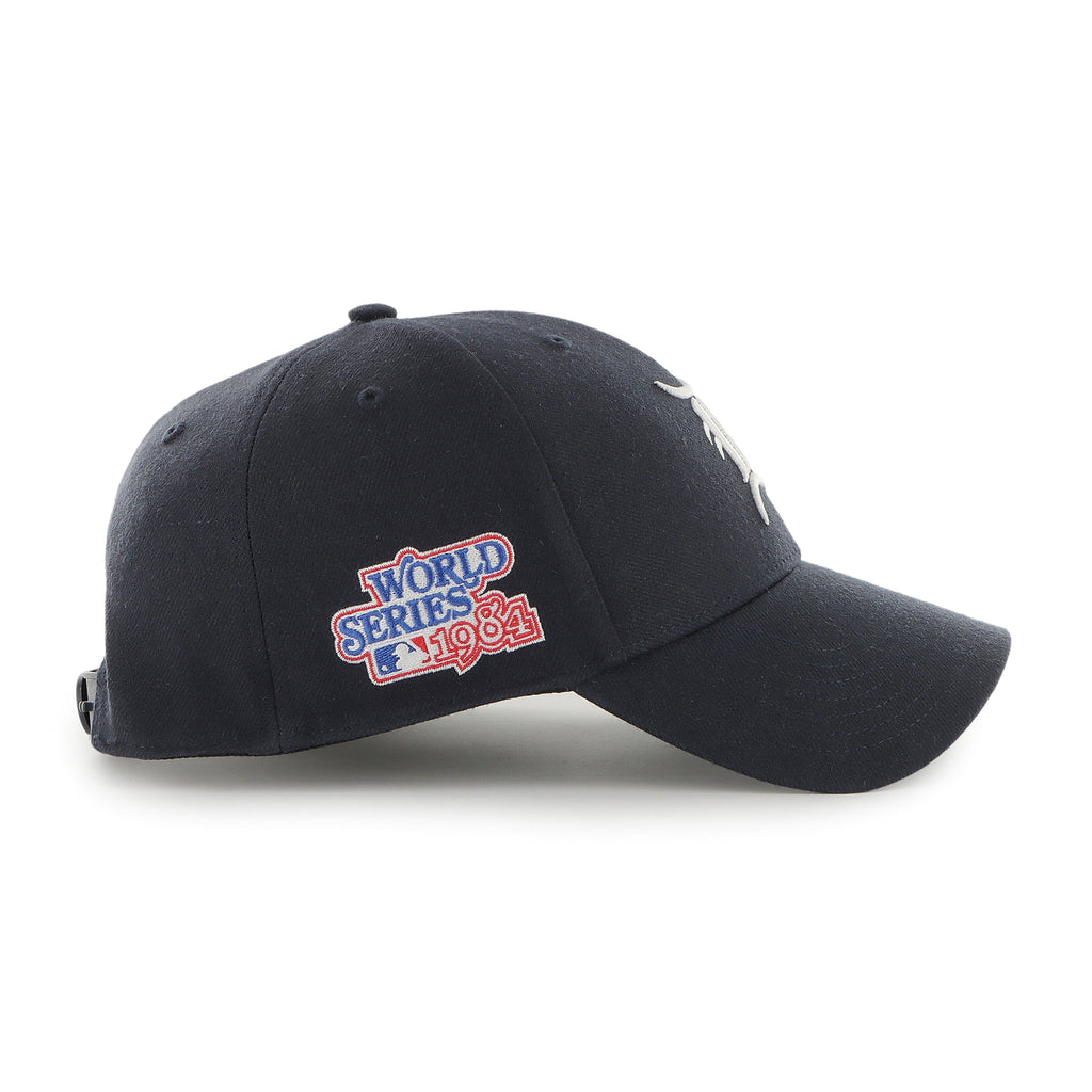 Detroit Tigers MLB 47 Brand Men Navy 1984 World Series MVP Sure Shot Snapback product image 4, provided for visual reference