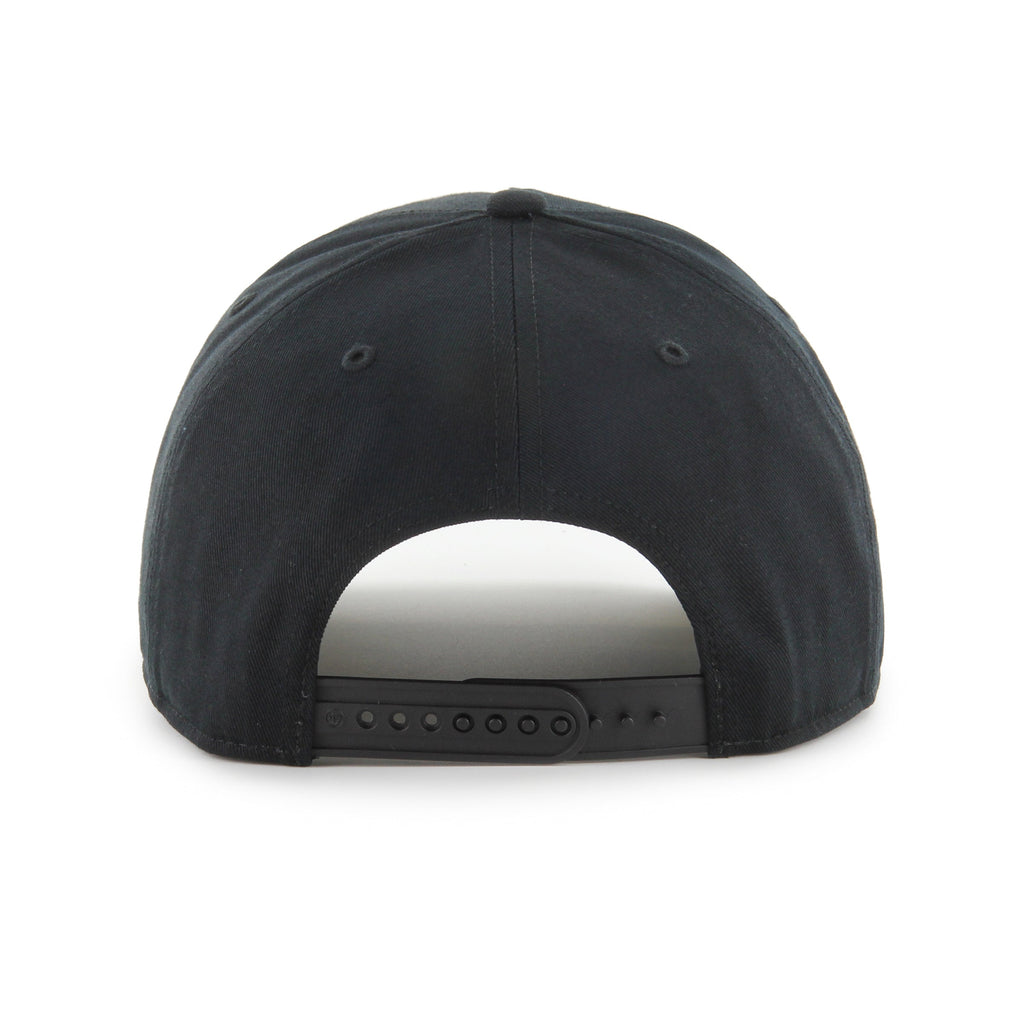 Toronto Maple Leafs NHL 47 Brand Men Black & White Sure Shot Hitch Adjustable Hat product image 3, provided for visual