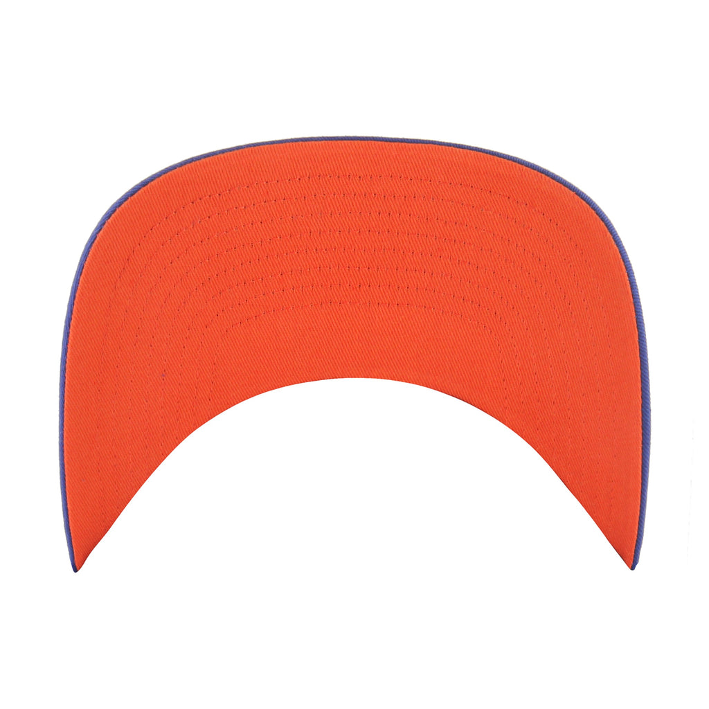 Edmonton Oilers NHL 47 Brand Men Royal Trucker Snapback product image 3, provided for visual reference and product detail