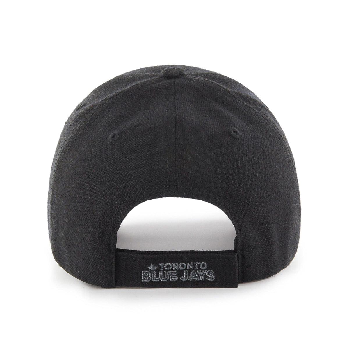 Toronto Blue Jays MLB 47 Brand Men Black MVP Adjustable Hat product image 2, provided for visual reference and product