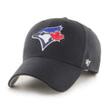 Toronto Blue Jays MLB 47 Brand Men Black MVP Adjustable Hat product image 1, provided for visual reference and product