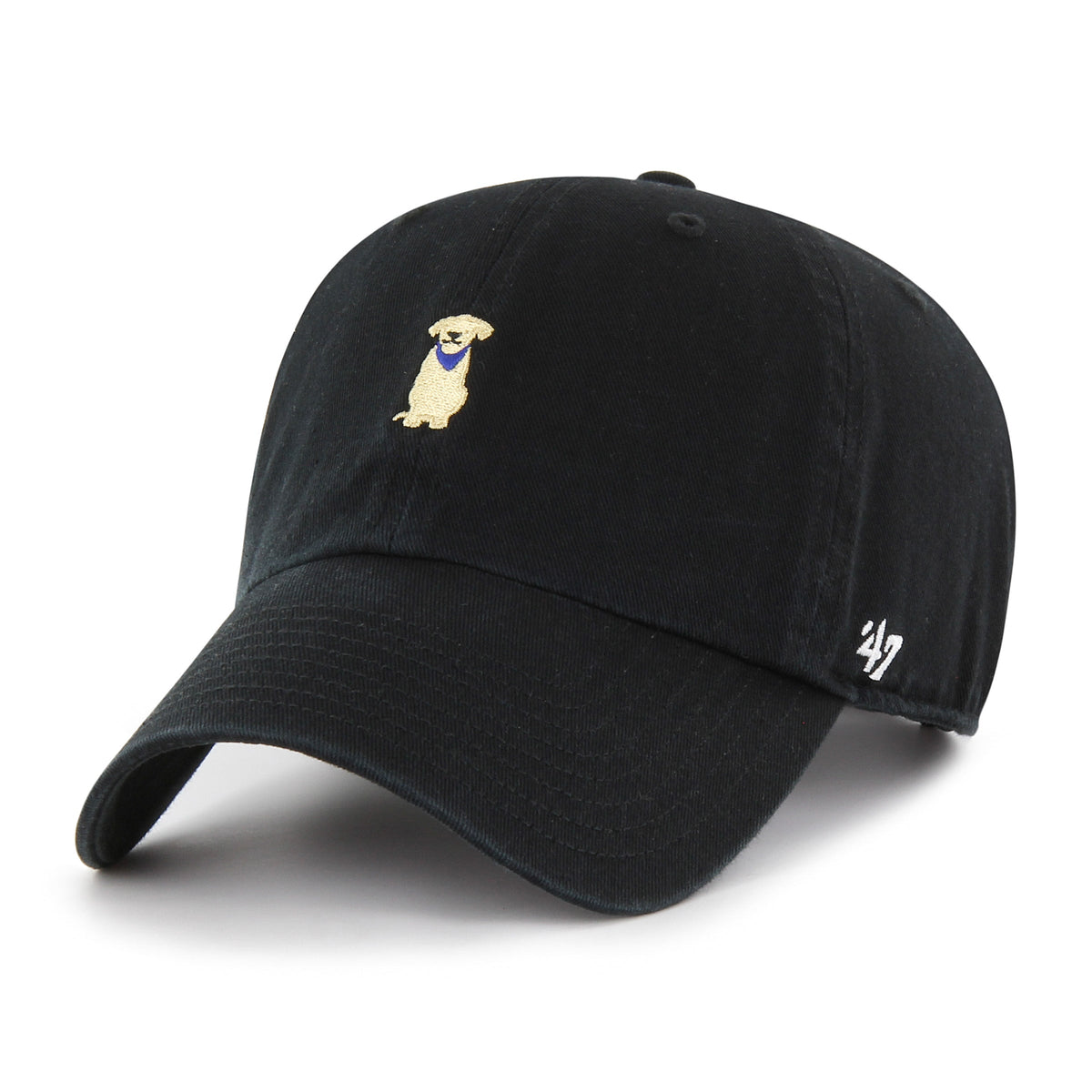 Yellow Lab Canine Collection 47 Brand Men Black Clean Up Adjustable Hat product image 1, provided for visual reference and