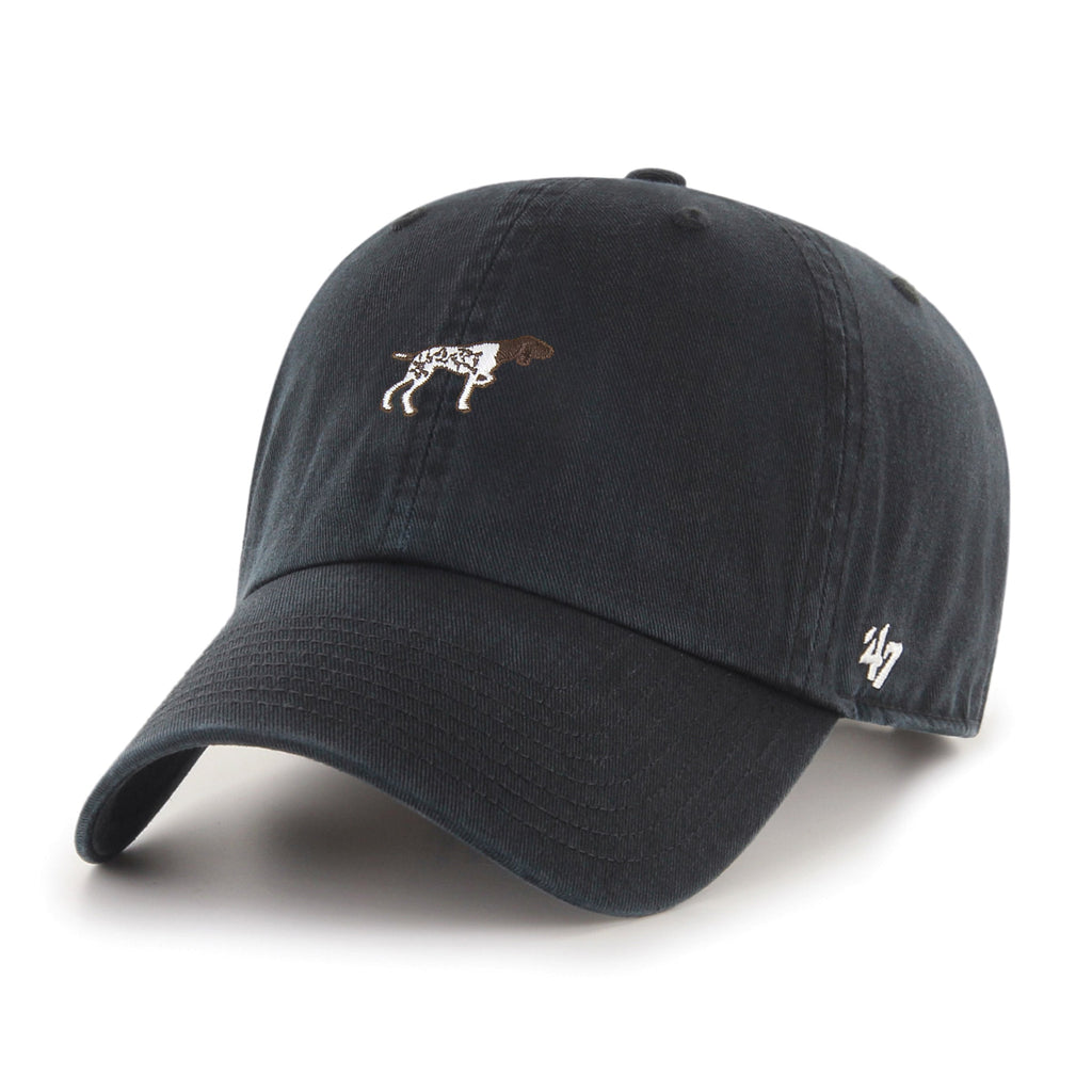 German Shorthaired Canine Collection 47 Brand Men Black Clean Up Adjustable Hat product image 1, provided for visual