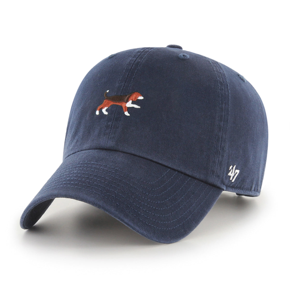 Beagle Canine Collection 47 Brand Men Navy Clean Up Adjustable Hat product image 1, provided for visual reference and