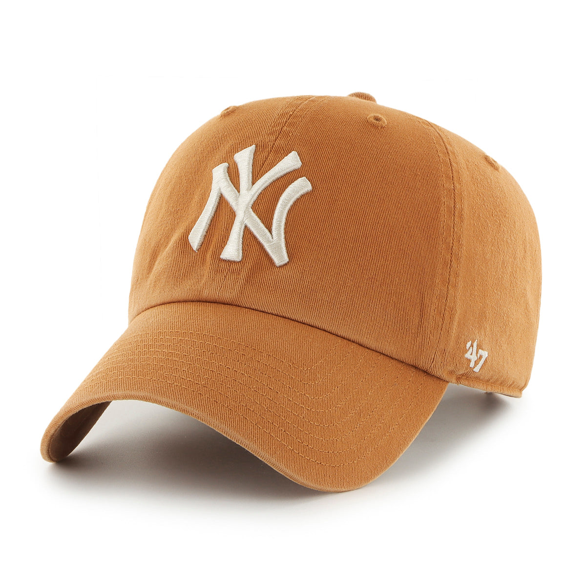 New York Yankees MLB 47 Brand Men Burnt Orange Clean Up Adjustable Hat product image 1, provided for visual reference and
