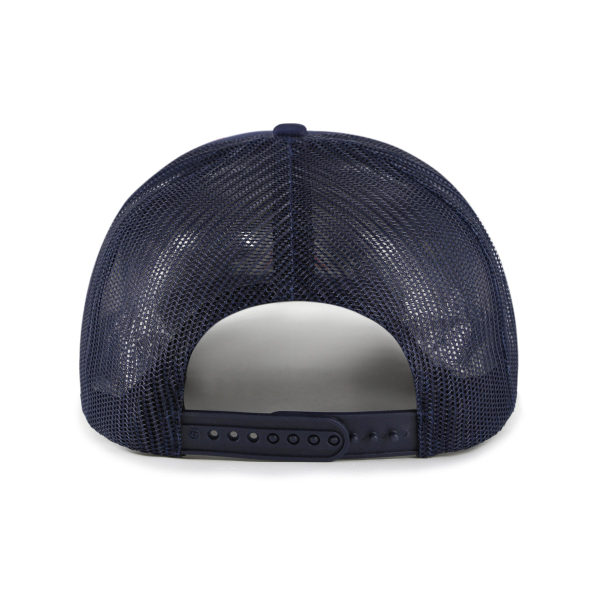 Toronto Maple Leafs NHL 47 Brand Men Navy Foam Front Mesh Trucker Snapback product image 2, provided for visual reference