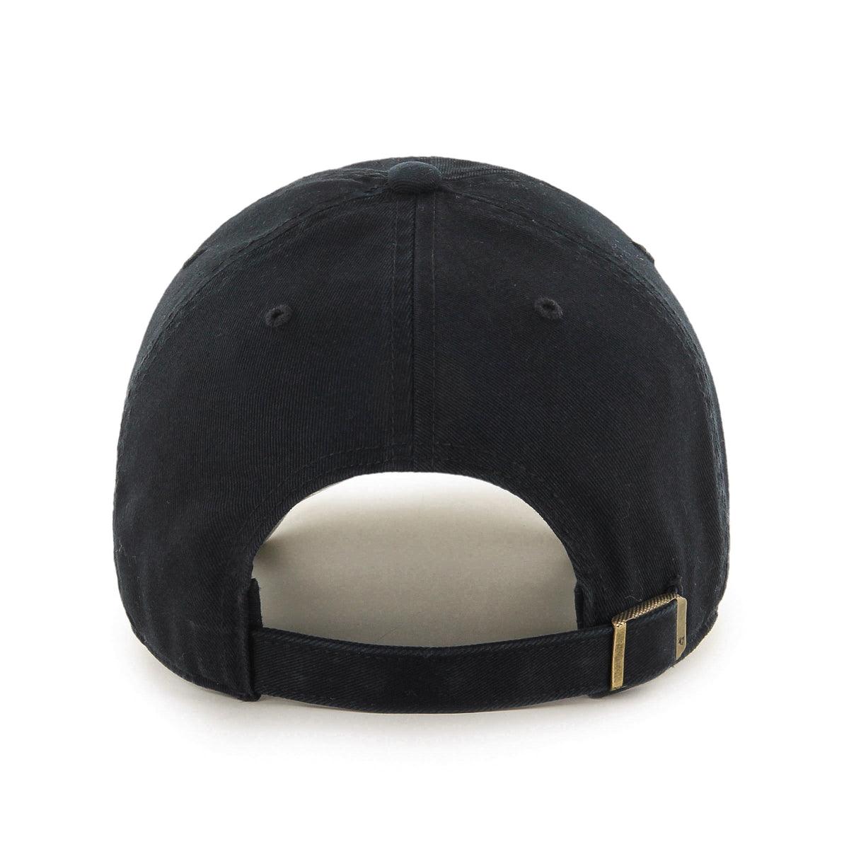 Pittsburgh Steelers NFL 47 Brand Men Black On Black Clean up Adjustable Hat product image 2, provided for visual reference