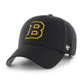Boston Bruins NHL 47 Brand Men Black 1933 B Logo MVP Adjustable Hat product image 1, provided for visual reference and