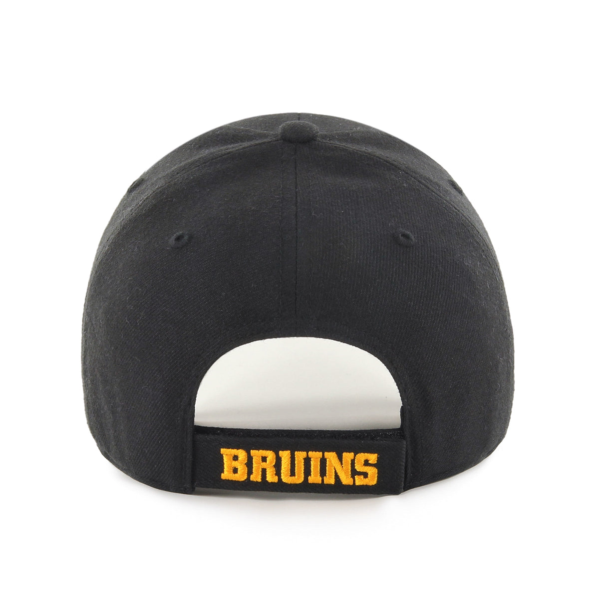 Boston Bruins NHL 47 Brand Men Black 1933 B Logo MVP Adjustable Hat product image 2, provided for visual reference and