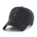 Los Angeles Lakers NBA 47 Brand Men Black on Black Clean Up Adjustable Hat product image 1, provided for visual reference