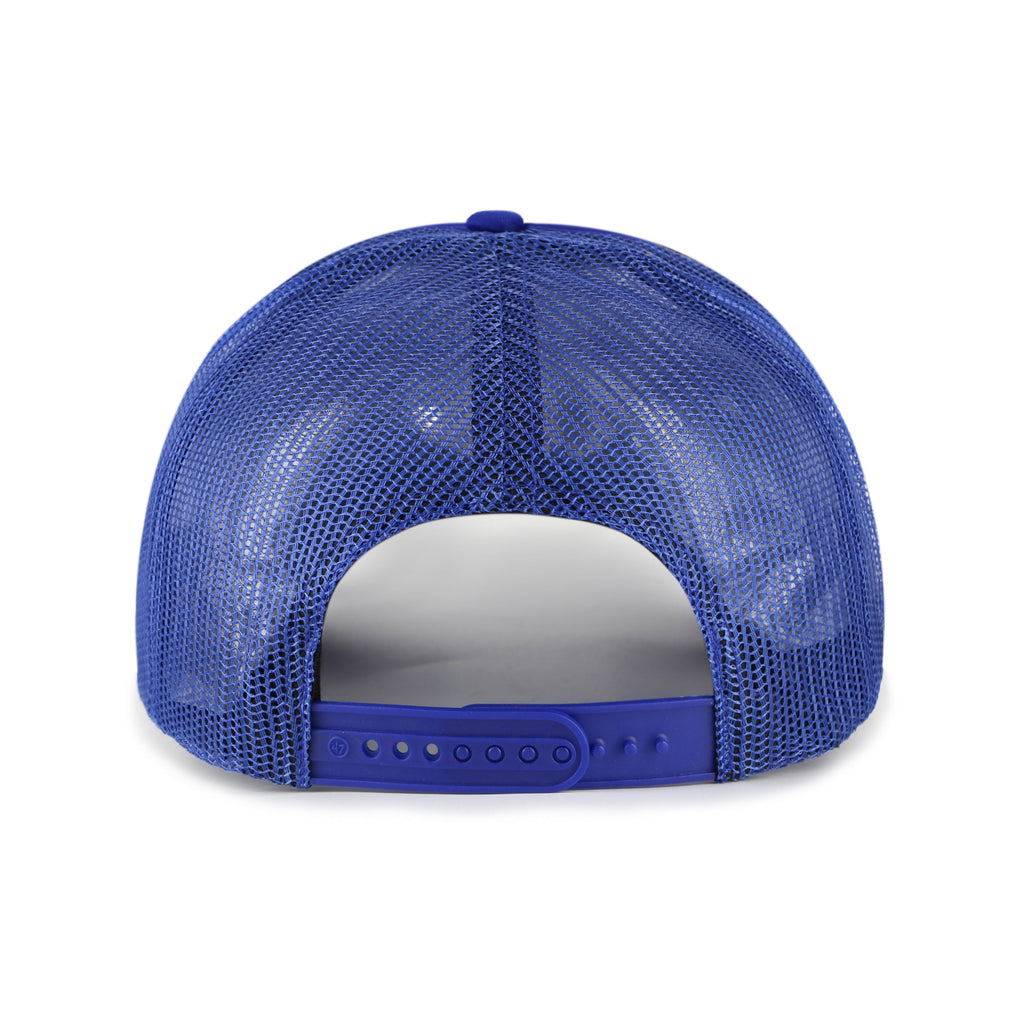 Los Angeles Dodgers MLB 47 Brand Men Royal Blue Foam Front Mesh Trucker Snapback product image 2, provided for visual