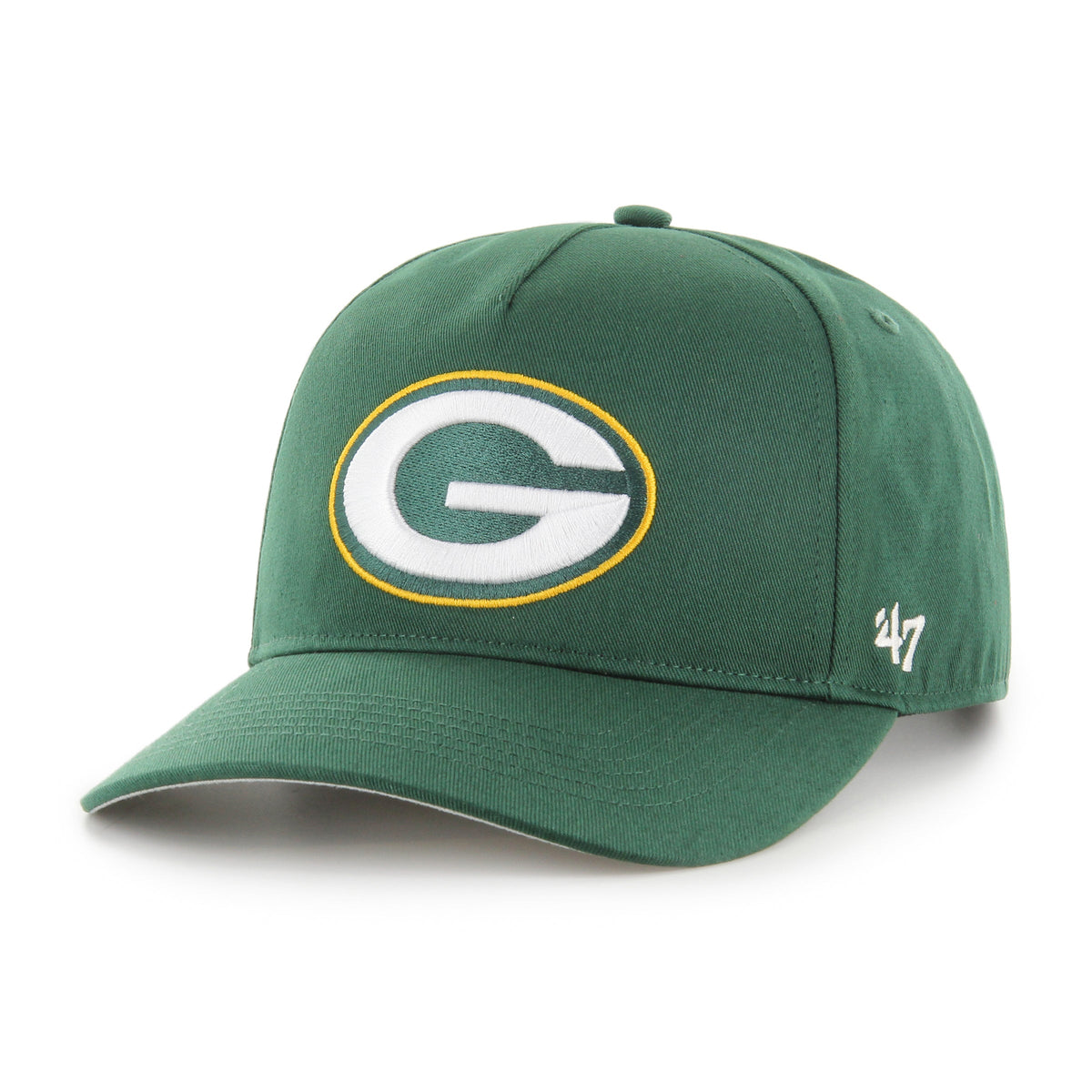 Green Bay Packers NFL 47 Brand Men Green Hitch Adjustable Hat product image 1, provided for visual reference and product