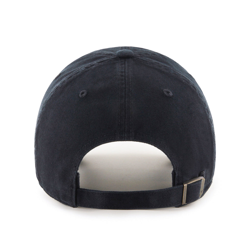 St. Louis Blues NHL 47 Brand Men Black Vintage Clean Up Adjustable Hat product image 2, provided for visual reference and