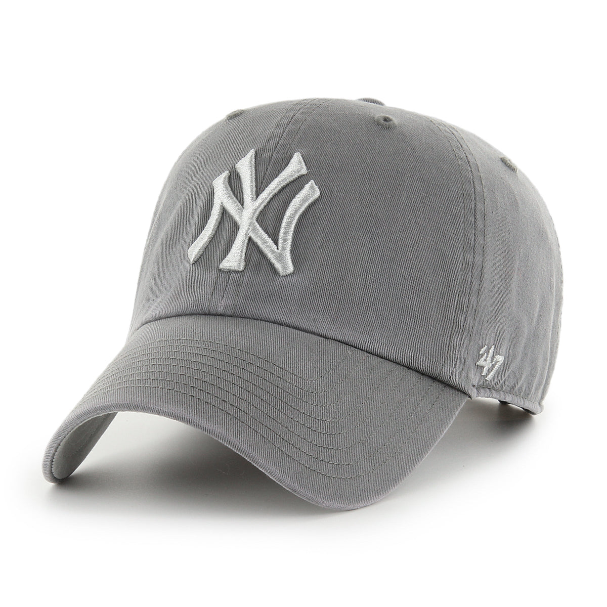New York Yankees MLB 47 Brand Men Cement Ballpark Clean Up Adjustable Hat product image 1, provided for visual reference and