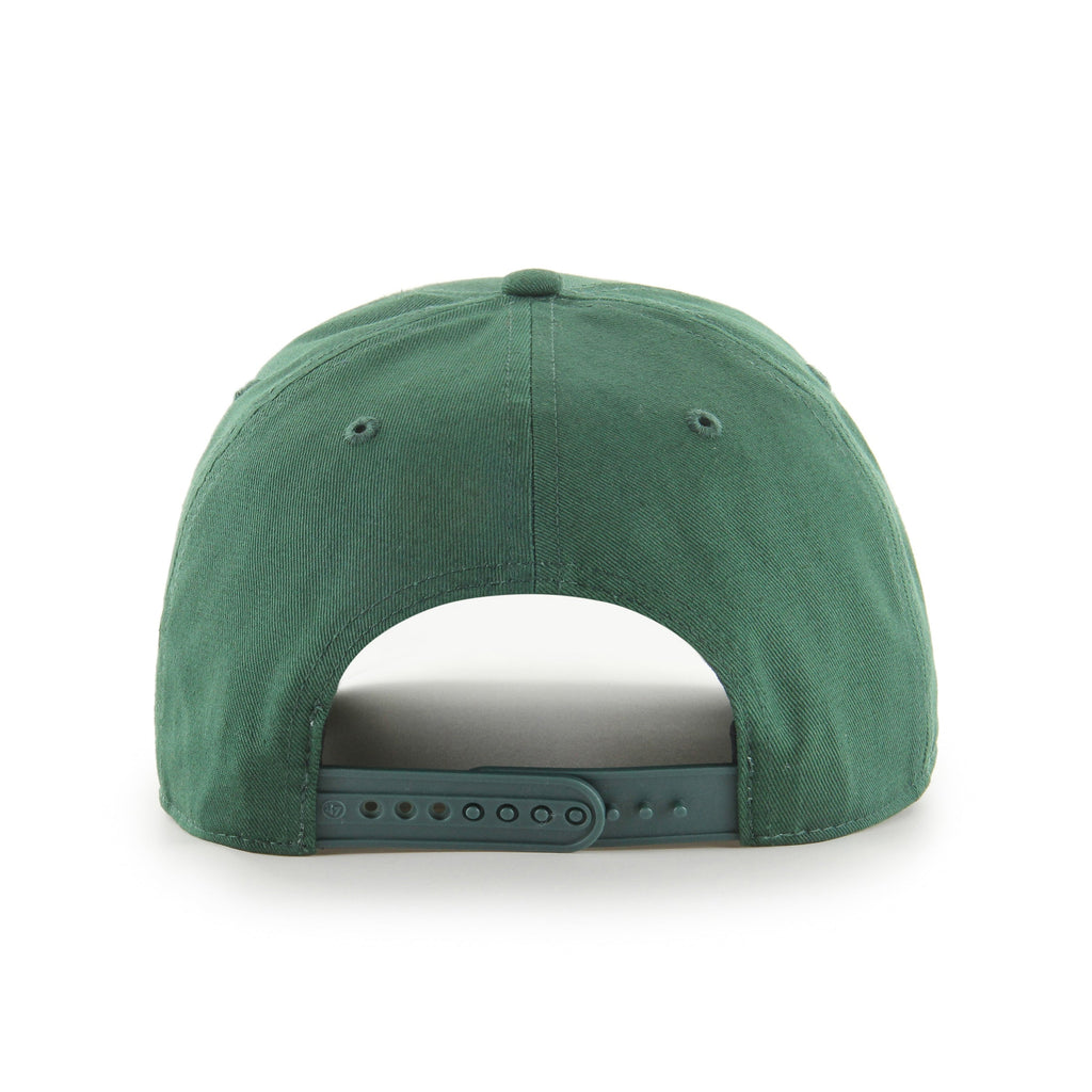 Green Bay Packers NFL 47 Brand Men Green Hitch Adjustable Hat product image 2, provided for visual reference and product