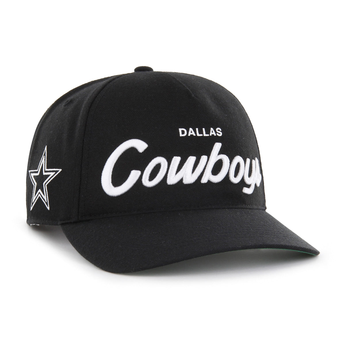 Dallas Cowboys NFL 47 Brand Men Black Attitude Hitch Adjustable Hat product image 1, provided for visual reference and