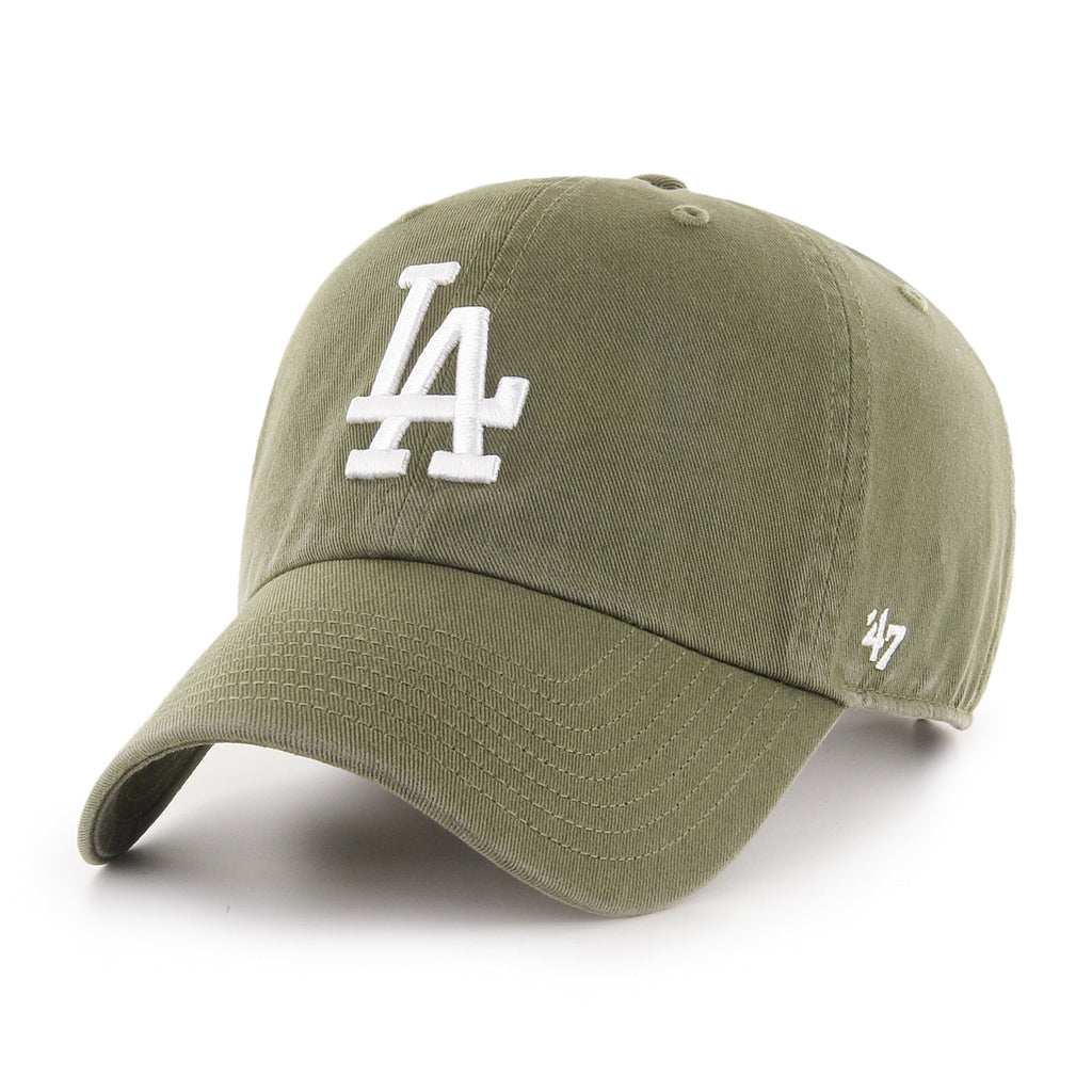 Los Angeles Dodgers MLB 47 Brand Men Sandalwood Clean Up Adjustable Hat product image 1, provided for visual reference and