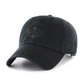 Boston Celtics NBA 47 Brand Men Black on Black Clean Up Adjustable Hat product image 1, provided for visual reference and