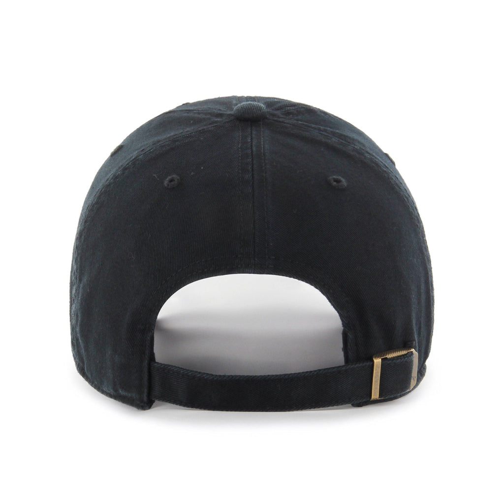 Boston Celtics NBA 47 Brand Men Black on Black Clean Up Adjustable Hat product image 2, provided for visual reference and