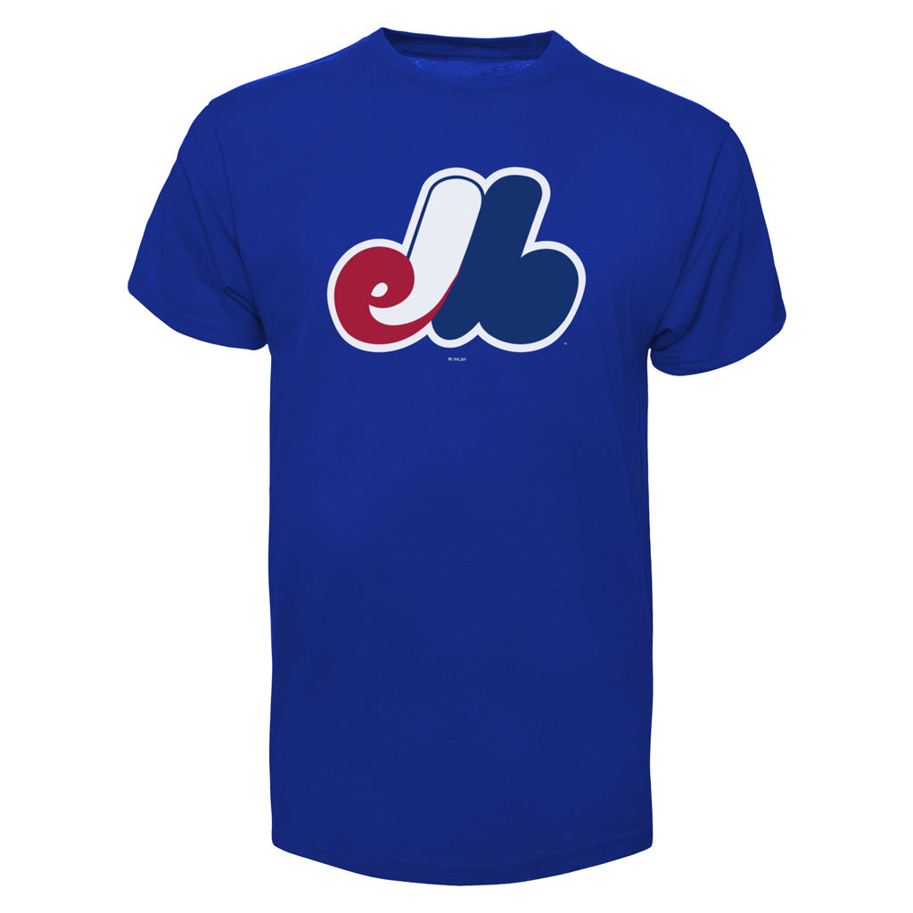Montreal Expos MLB 47 Brand Men Royal Big T-Shirt T-Shirt product image 1, provided for visual reference and product detail