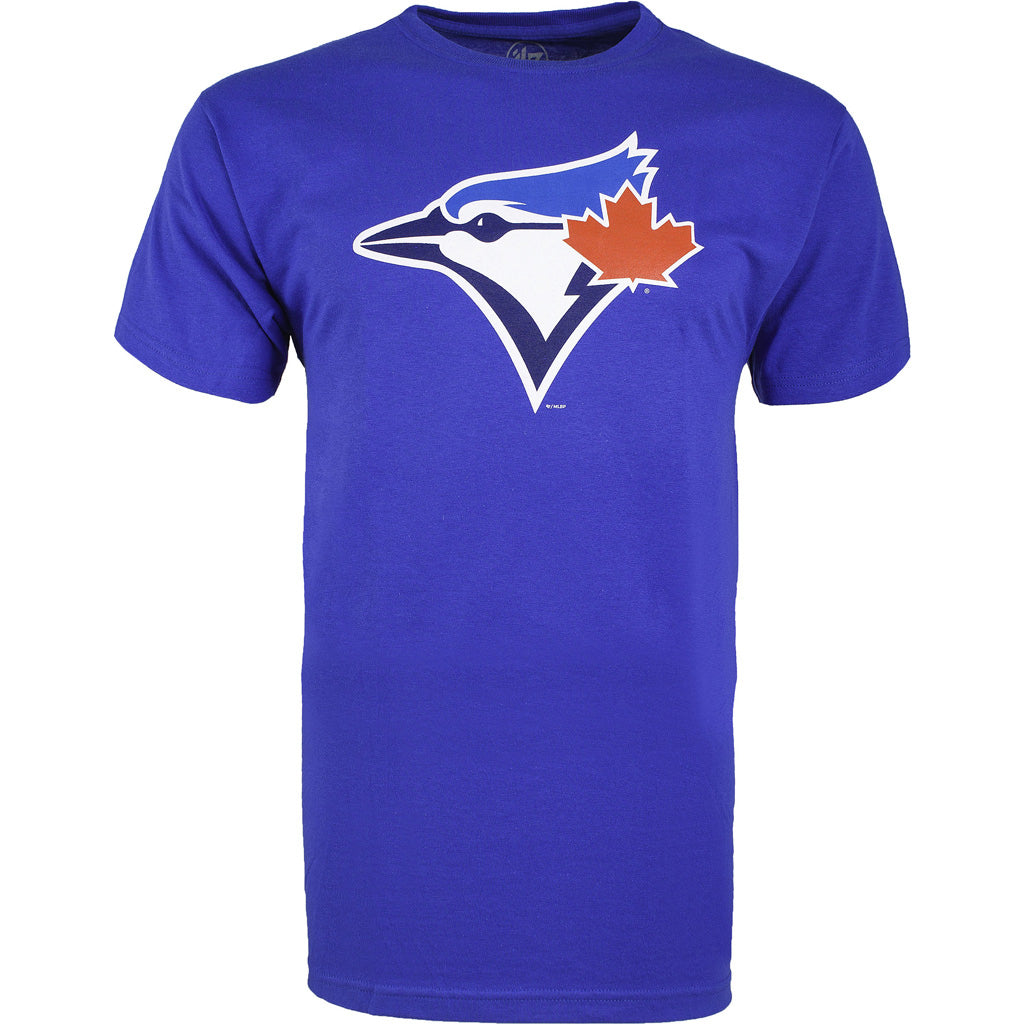 Toronto Blue Jays MLB 47 Brand Men Royal Big T-Shirt T-Shirt product image 1, provided for visual reference and product