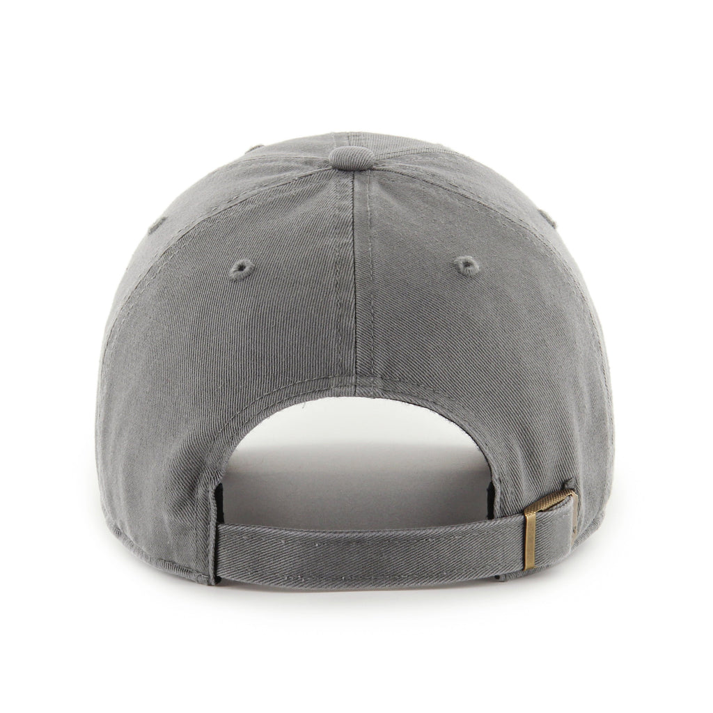 Toronto Maple Leafs NHL 47 Brand Men Grey Cement Ballpark Clean Up Adjustable Hat product image 2, provided for visual