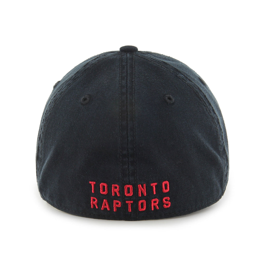 Toronto Raptors NBA 47 Brand Men Black Franchise Stretch Fit Hat product image 2, provided for visual reference and product