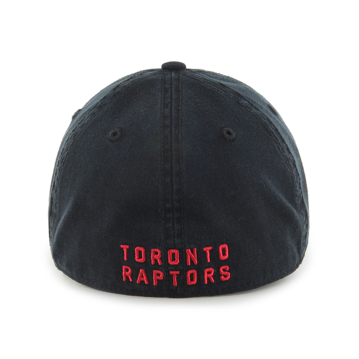Toronto Raptors NBA 47 Brand Men Black Franchise Stretch Fit Hat product image 2, provided for visual reference and product