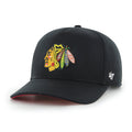 Chicago Blackhawks NHL 47 Brand Men Black Hitch Adjustable Hat product image 1, provided for visual reference and product