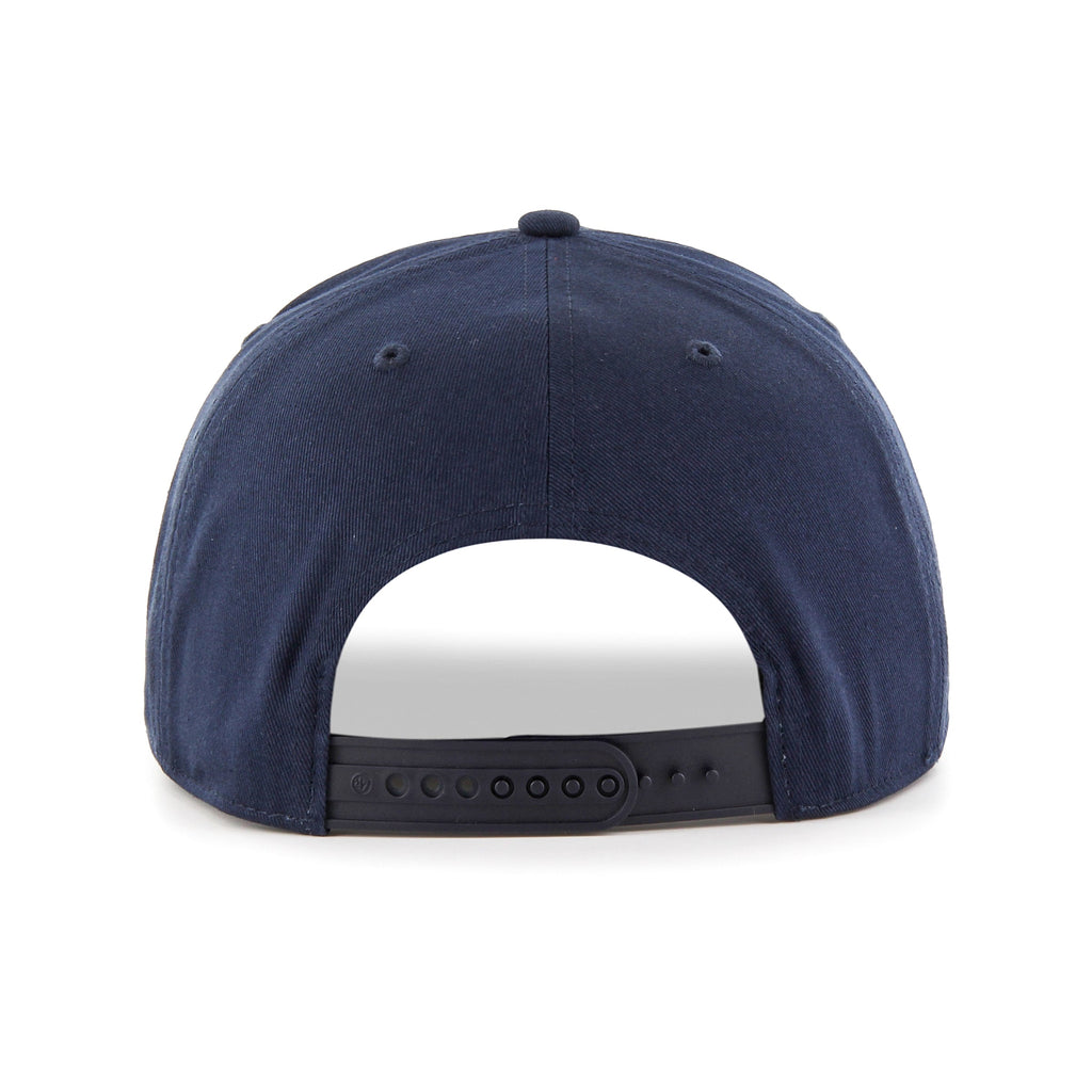 New York Yankees MLB 47 Brand Men Navy Hitch Snapback Hat product image 2, provided for visual reference and product detail
