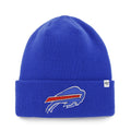 Buffalo Bills NFL 47 Brand Men Royal Raised Cuff Knit Hat product image 1, provided for visual reference and product detail