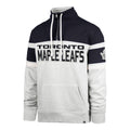 Toronto Maple Leafs NHL 47 Brand Men Grey Double Header amp Bay Ridge 1/4 Zip Fleece product image 1, provided for visual