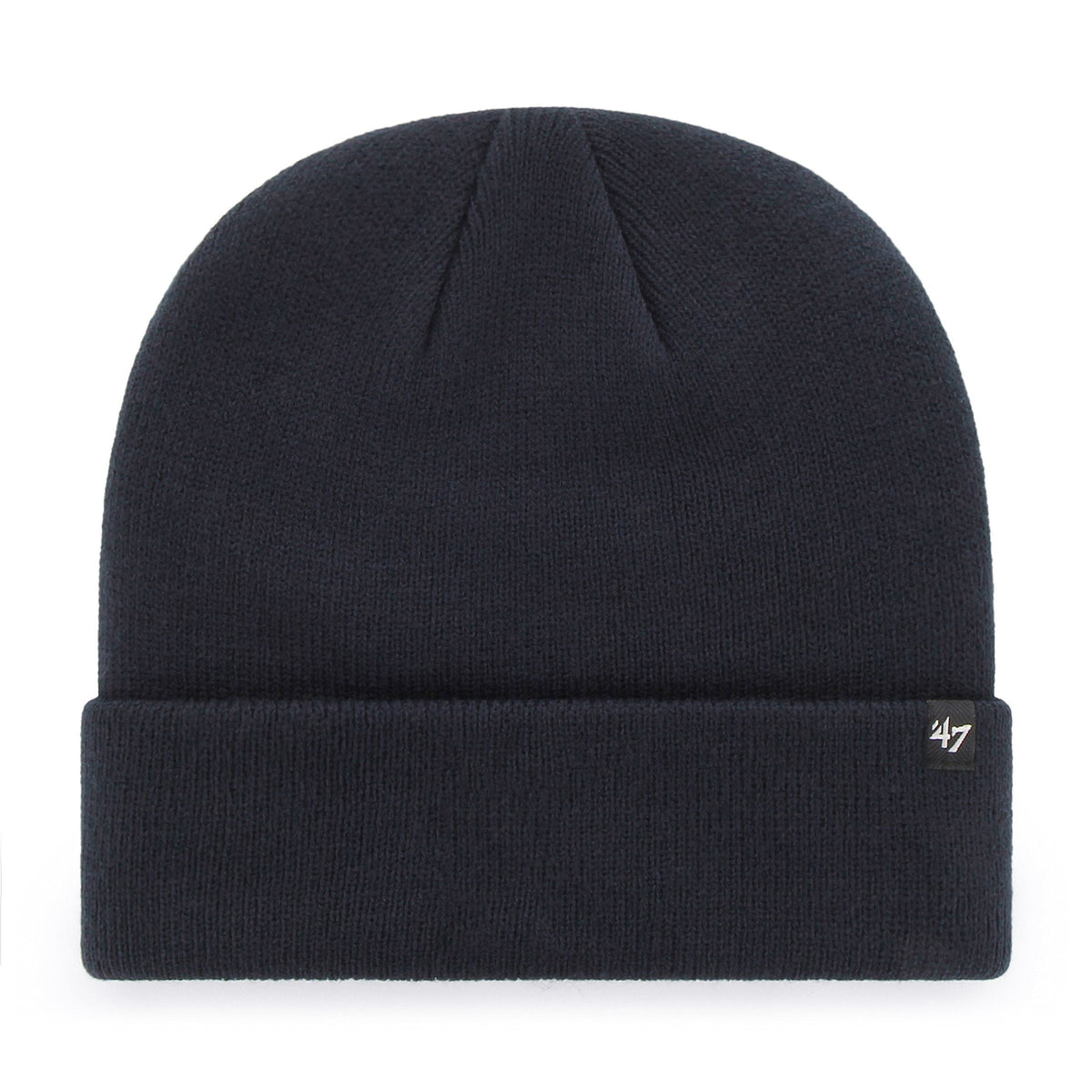 Blank 47 Brand Men Navy Cuff Knit Hat product image 1, provided for visual reference and product detail review