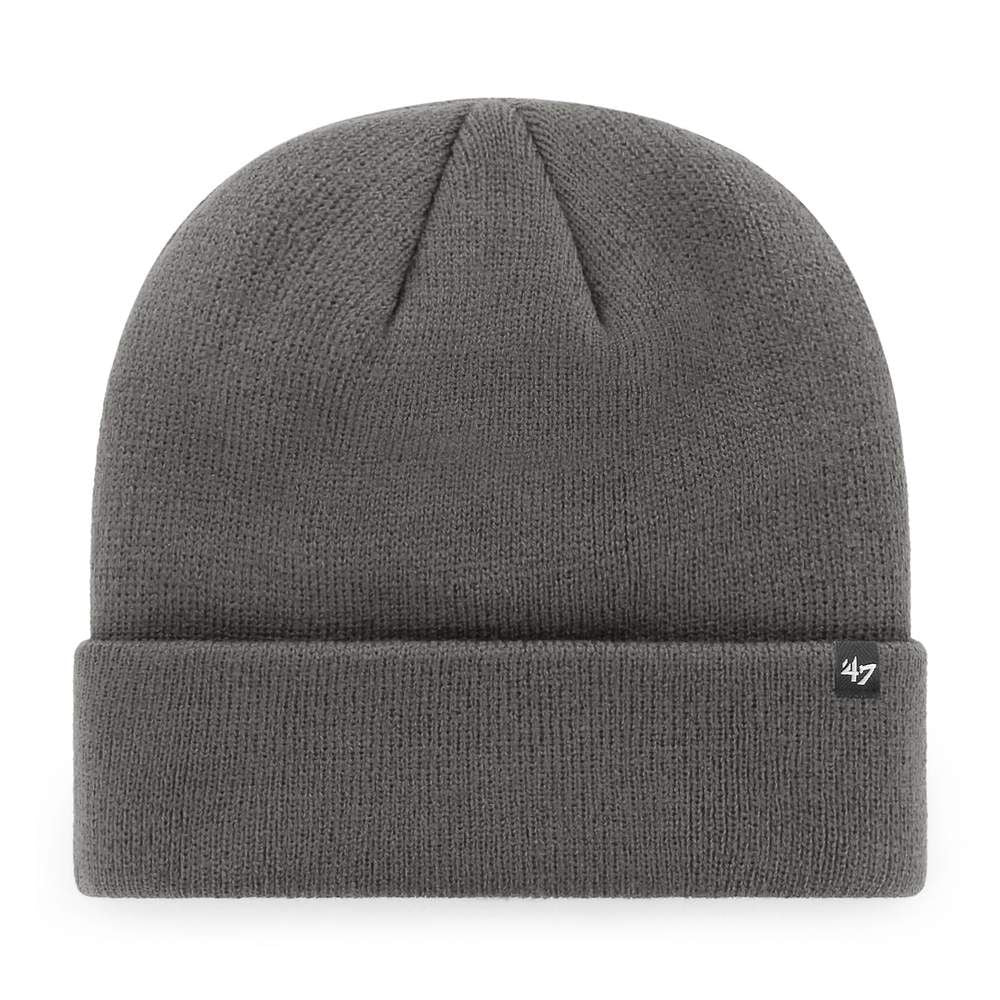 Blank 47 Brand Men Charcoal Cuff Knit Hat product image 1, provided for visual reference and product detail review