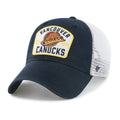 Vancouver Canucks NHL 47 Brand Men Black Mccall Clean Up Adjustable Hat product image 1, provided for visual reference and