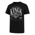 Los Angeles Kings NHL 47 Brand Men Black Vintage Crease T-Shirt product image 1, provided for visual reference and product