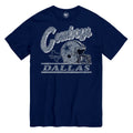 Dallas Cowboys NFL 47 Brand Men Navy Fly By T-Shirt product image 1, provided for visual reference and product detail review
