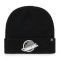 Vancouver Canucks NHL 47 Brand Men Black Attitude Raised Cuff Knit Beanie product image 1, provided for visual reference and