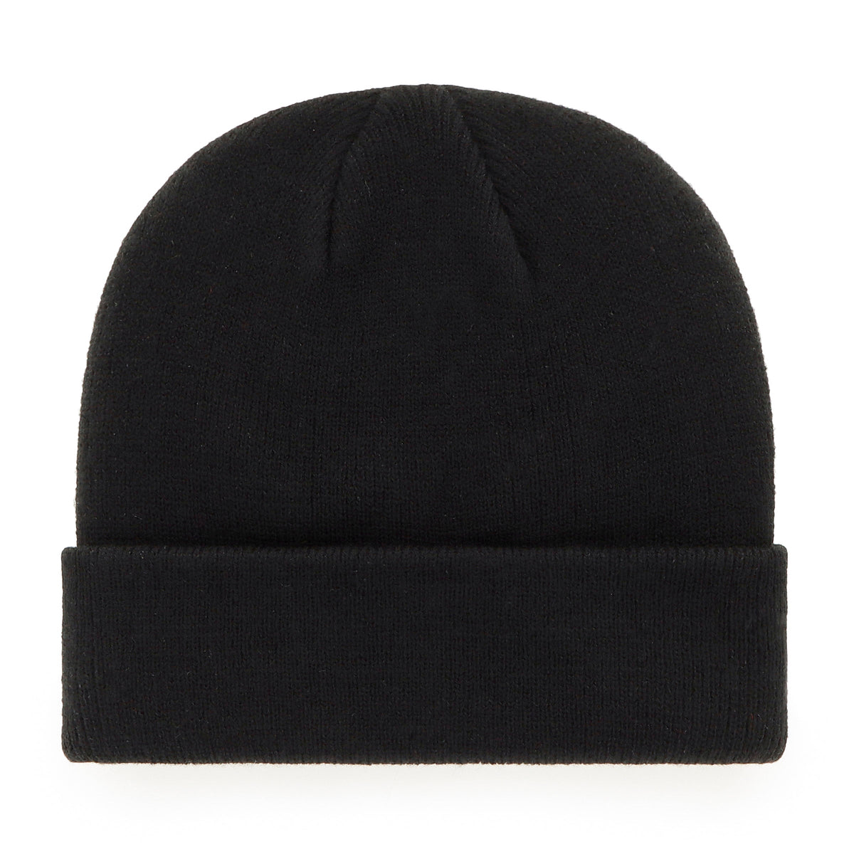 Ottawa Senators NHL 47 Brand Men Black Raised Cuff Knit Beanie product image 2, provided for visual reference and product