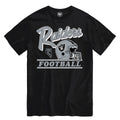 Las Vegas Raiders NFL 47 Brand Men Black Legacy Fly By T-Shirt product image 1, provided for visual reference and product
